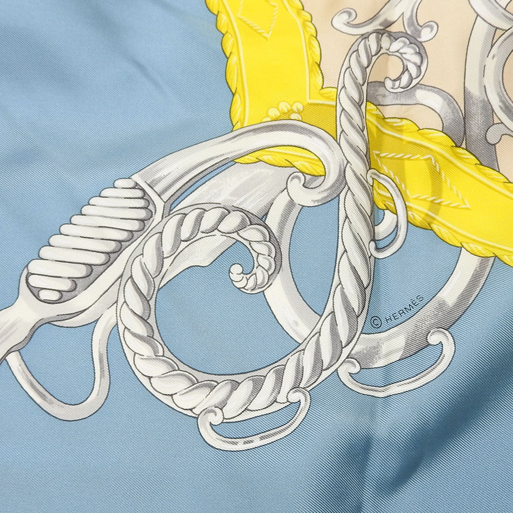 HERMES scarf silk multicolor Carre90 Women  d