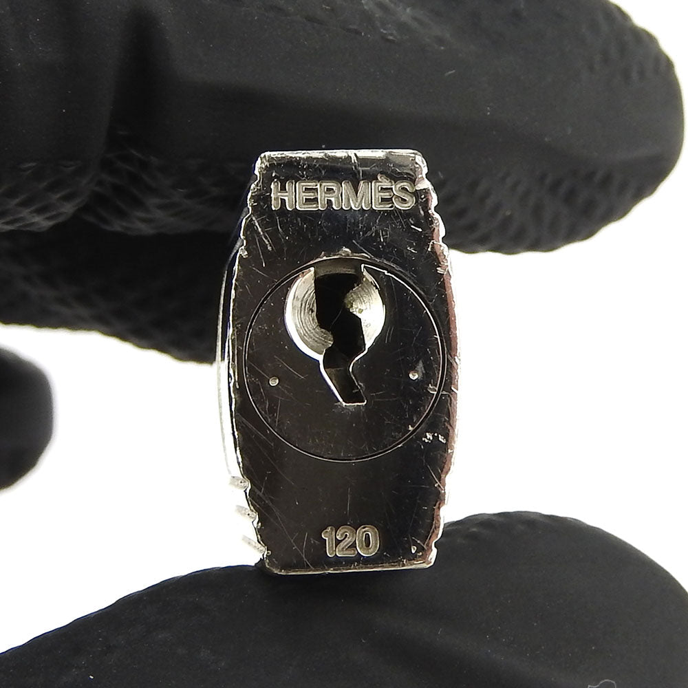 HERMES Cadena metal Silver unisex(Unisex)  d