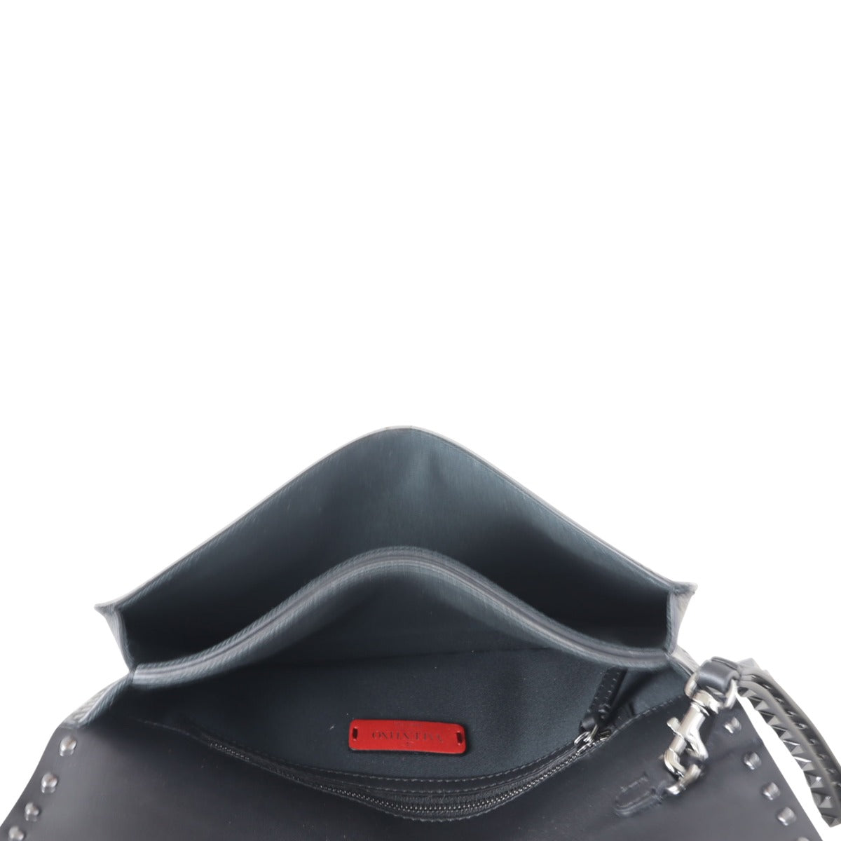 Valentino Rockstud Wristlet Flap Clutch