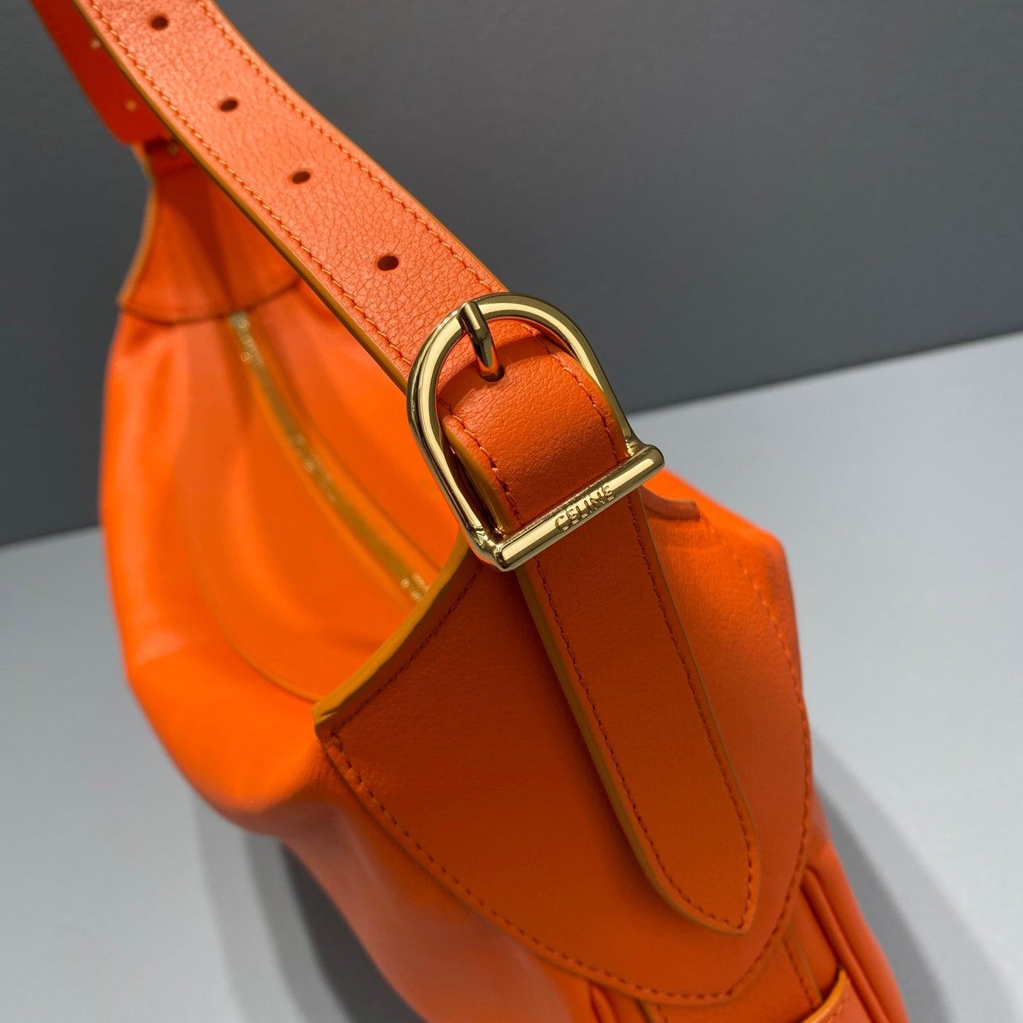 Top Quality Medium Romy In Supple Orange For Women 13in/34cmÂ 
