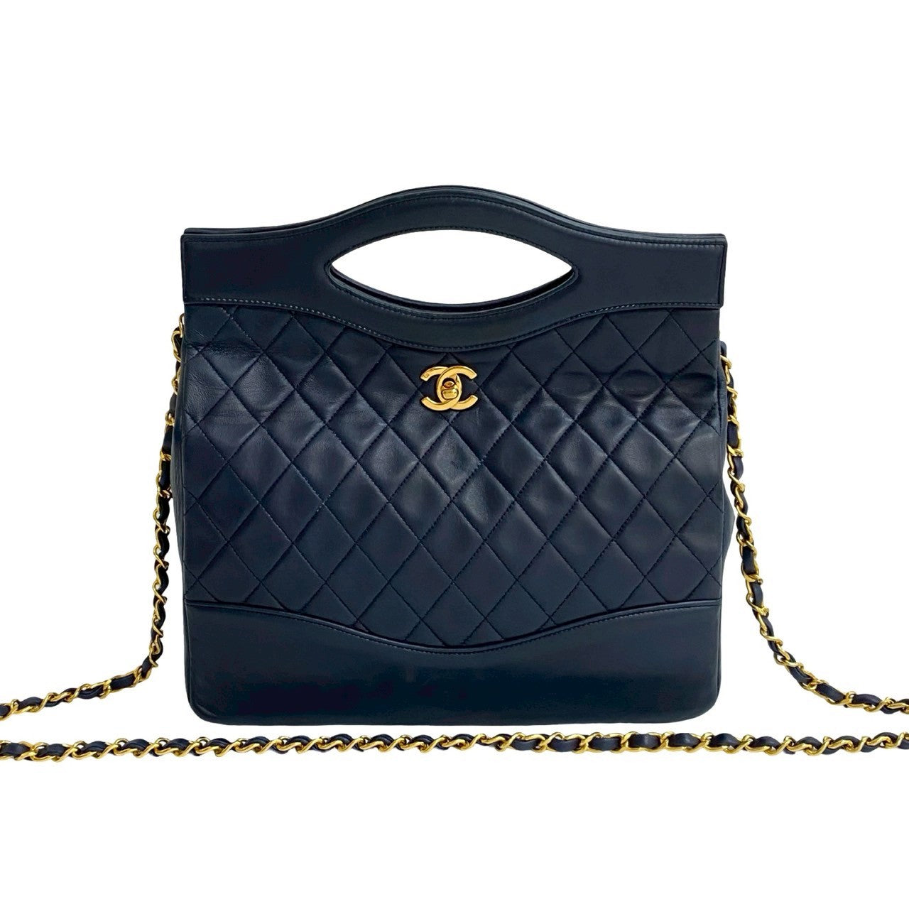 Chanel Matelassé Lambskin 2way Bag