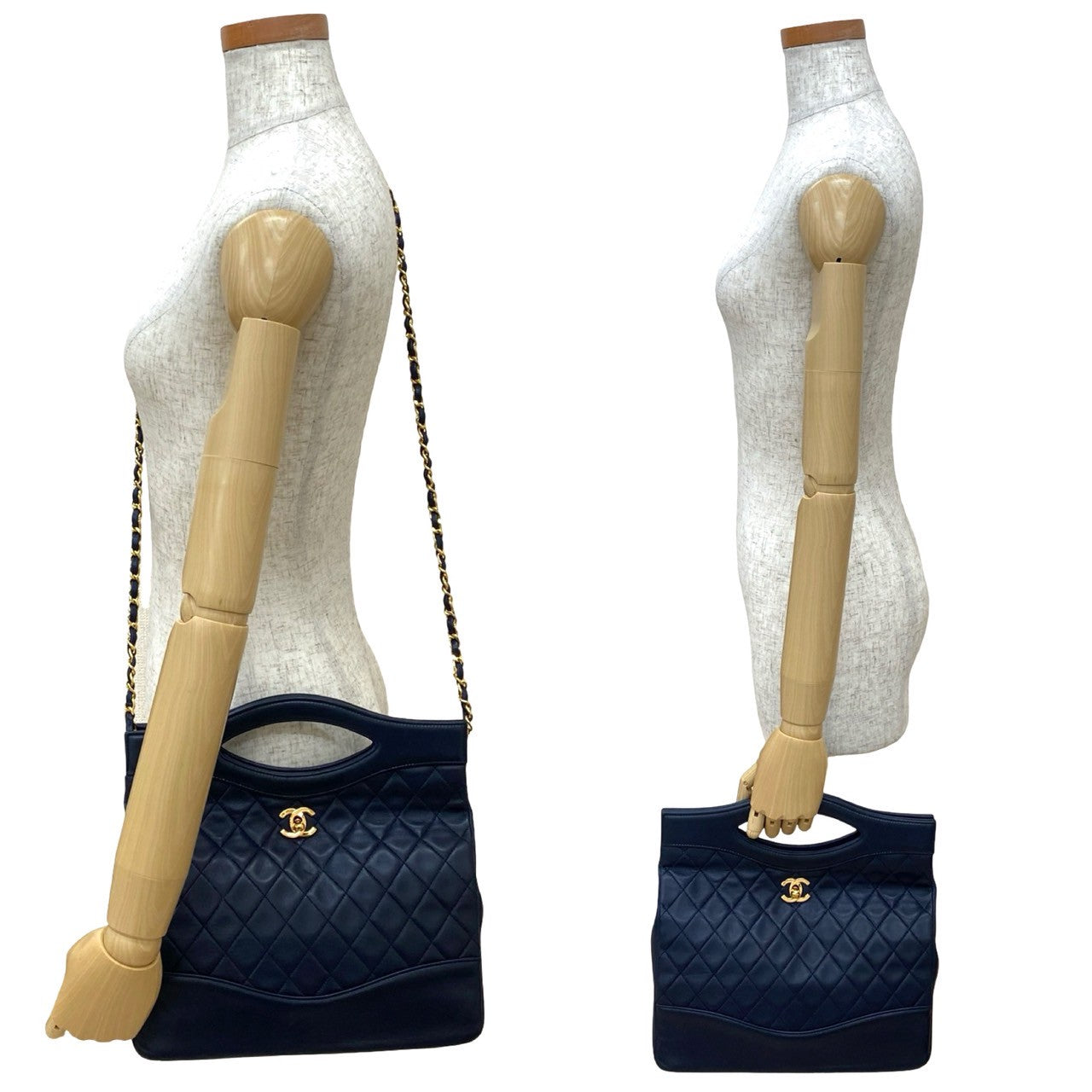 Chanel Matelassé Lambskin 2way Bag