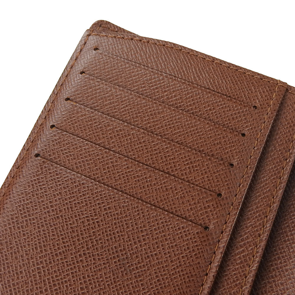 LOUIS VUITTON Bifold Wallet M61674 Monogram Brown Portefeuille Vienova Women  d