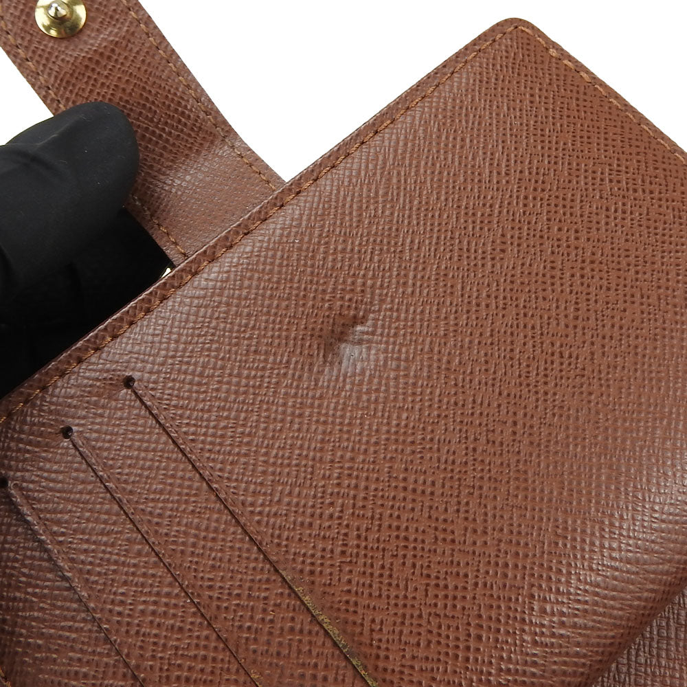 LOUIS VUITTON Bifold Wallet M61674 Monogram Brown Portefeuille Vienova Women  d