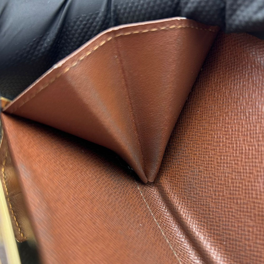 LOUIS VUITTON Bifold Wallet M61674 Monogram Brown Portefeuille Vienova Women  d