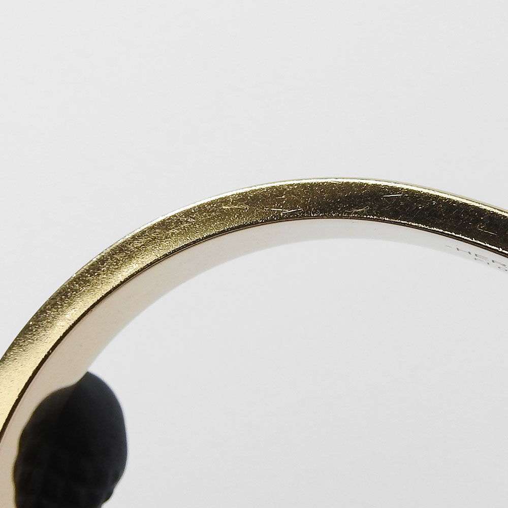 HERMES Bangle metal gold Chene Dunkle Mini Click Women  d