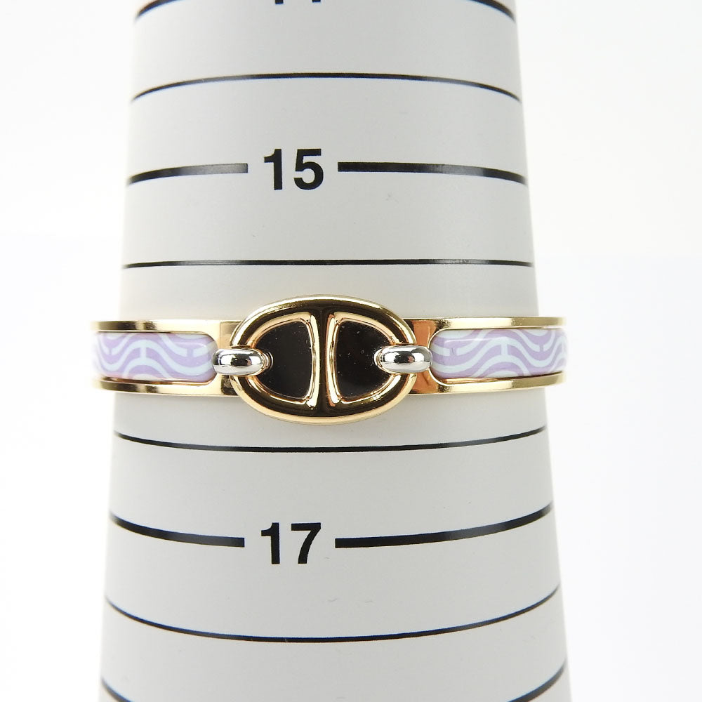 HERMES Bangle metal gold Chene Dunkle Mini Click Women  d