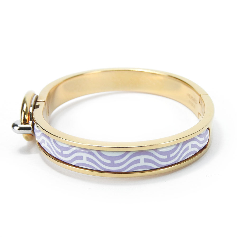 HERMES Bangle metal gold Chene Dunkle Mini Click Women  d