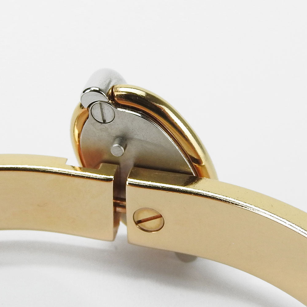 HERMES Bangle metal gold Chene Dunkle Mini Click Women  d