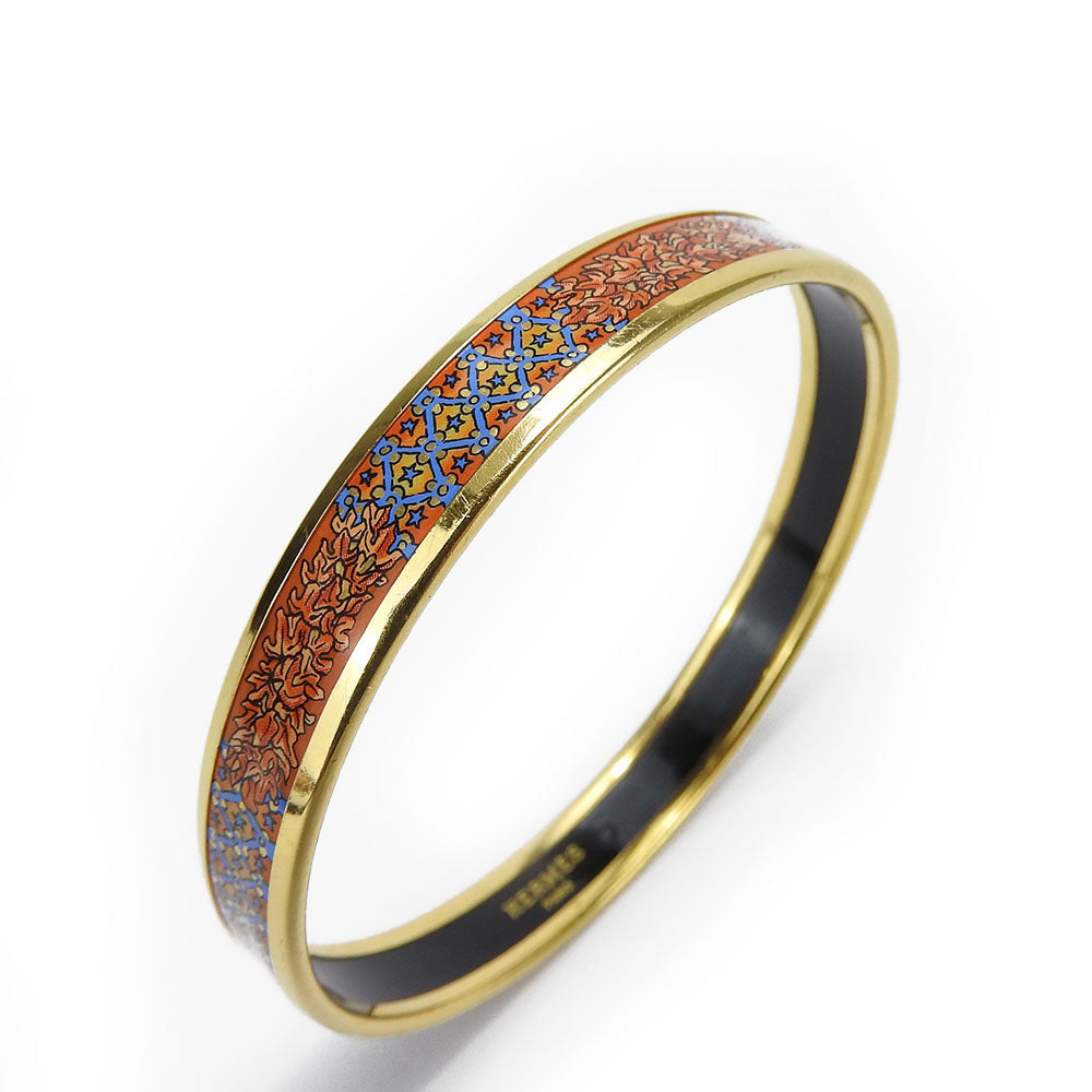 HERMES bracelet Metal, Cloisonne multicolor Emaille PM Women  d