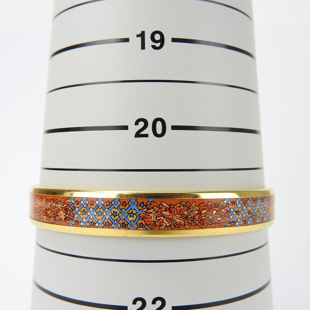 HERMES bracelet Metal, Cloisonne multicolor Emaille PM Women  d
