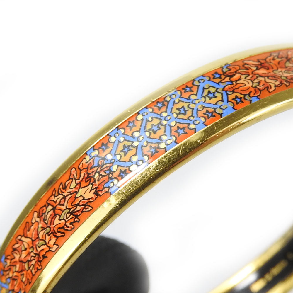 HERMES bracelet Metal, Cloisonne multicolor Emaille PM Women  d