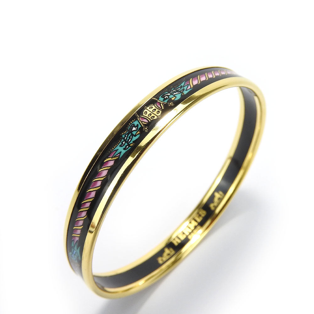 HERMES bracelet Metal, Cloisonne multicolor Emaille PM Women  d