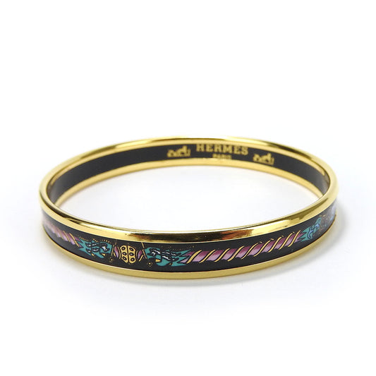 HERMES bracelet Metal, Cloisonne multicolor Emaille PM Women  d