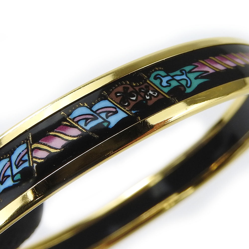 HERMES bracelet Metal, Cloisonne multicolor Emaille PM Women  d