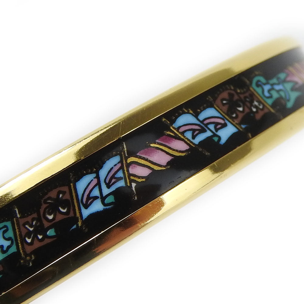 HERMES bracelet Metal, Cloisonne multicolor Emaille PM Women  d