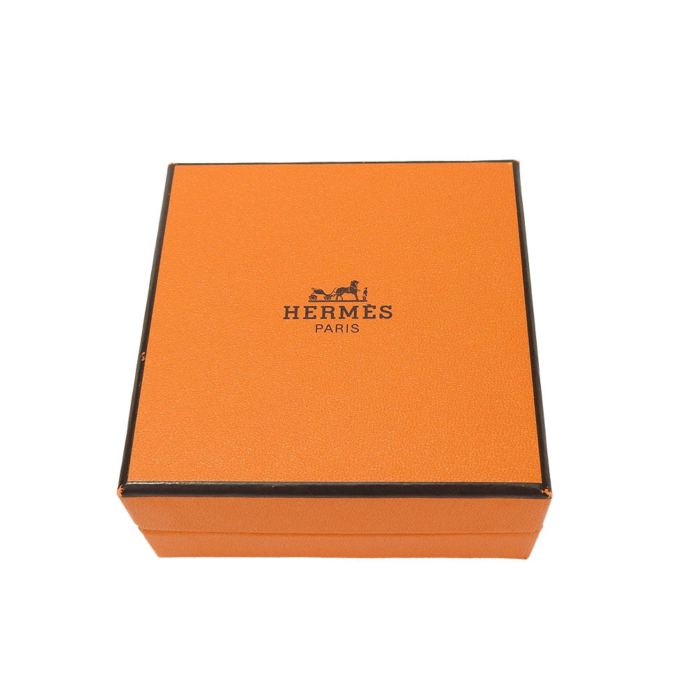 HERMES Bangle Enamel, Metal white Emilel GM Women  d