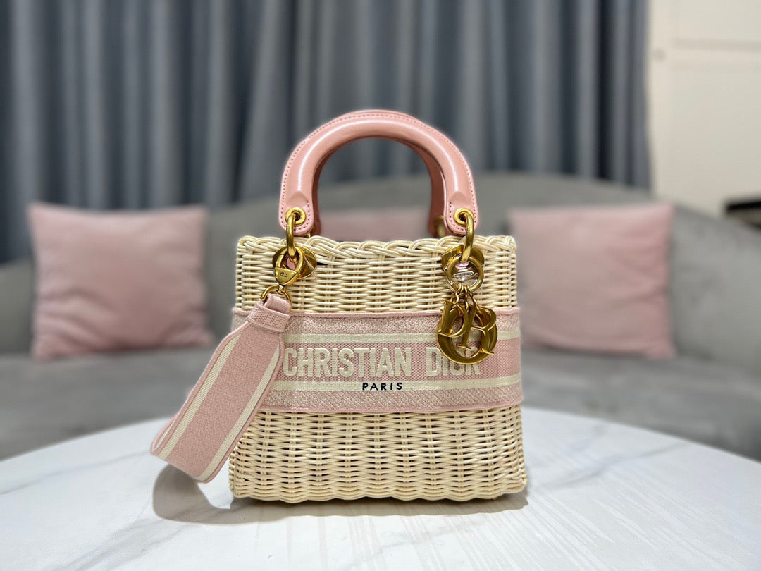 Top Quality Mini Lady Bag Pink, For Women, Womens Handbags 17cm/6.5in CD