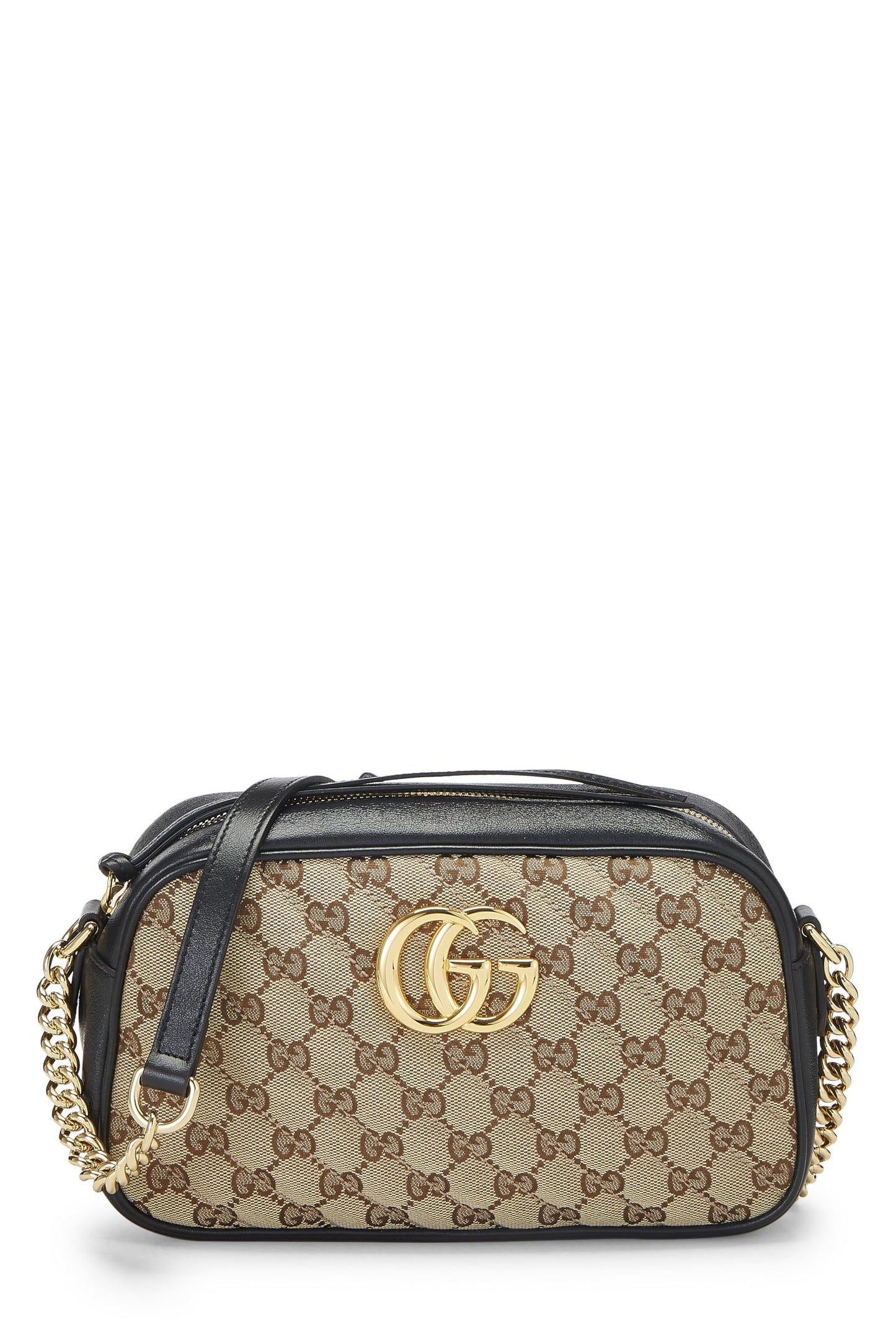Gucci, Original GG Canvas Marmont Crossbody Small, Black