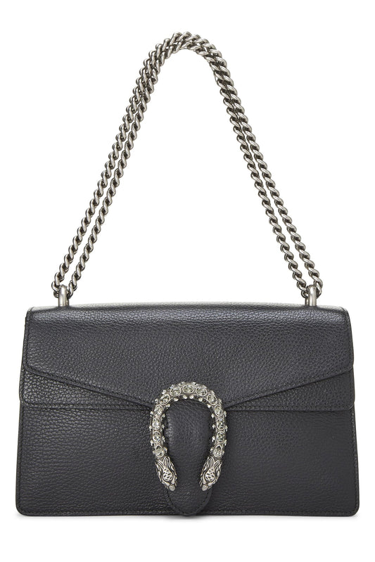 Gucci, Black Leather Dionysus Shoulder Bag Small, Black