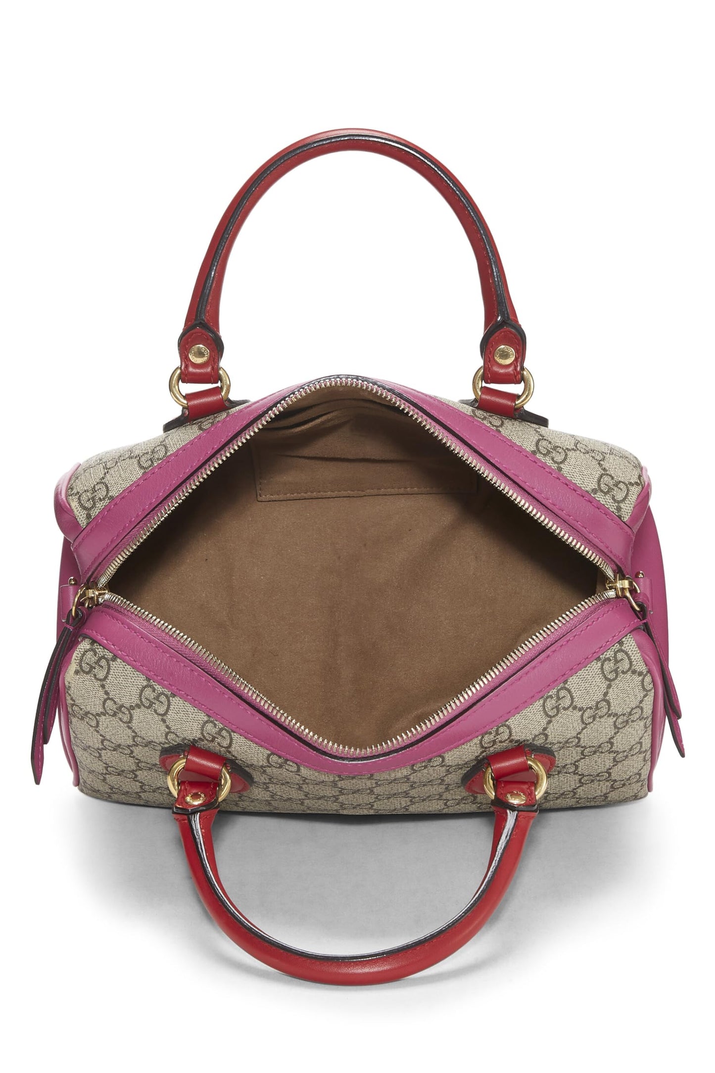 Gucci, Multicolor GG Supreme Canvas Boston Handbag Small, Multi