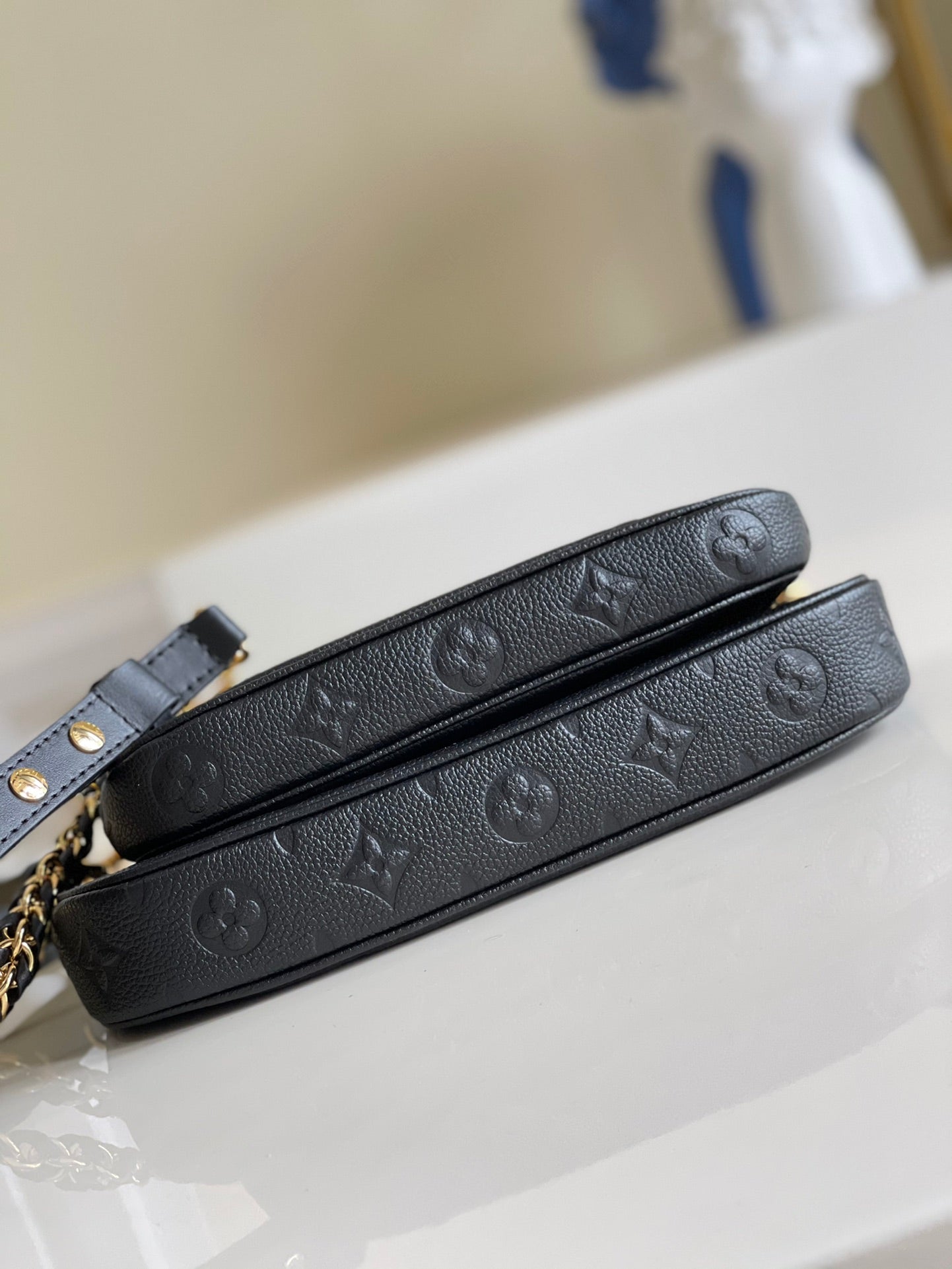 Top Quality Multi Pochette Accessoires Monogram Empreinte Black For Women, Womens Handbags, Shoulder And Crossbody Bags 9.8in/25cm Top Quality M80399