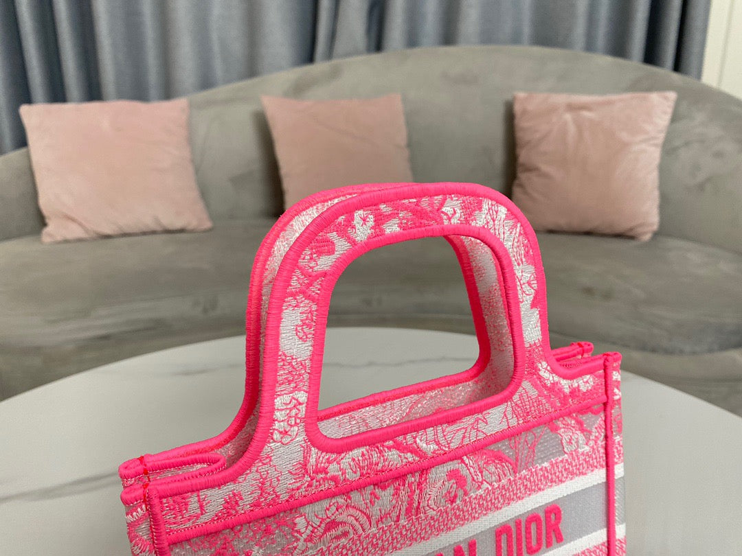 Top Quality Mini Book Tote Pink, For Women, Womens Handbags 22.5cm/9in CD S5475ZRVJ_M956