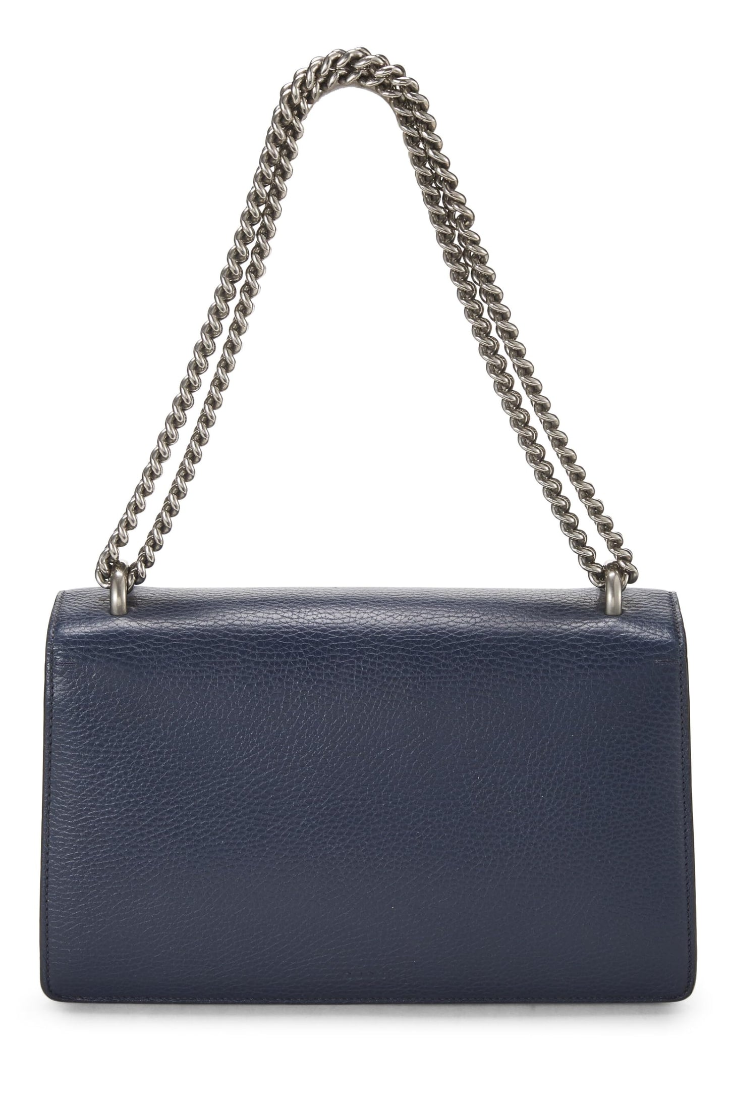 Gucci, Navy Leather Dionysus Shoulder Bag Mini, Navy