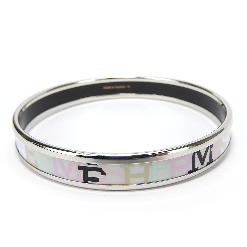 HERMES Bangle Enamel, Metal multicolor Emaille PM Women  d