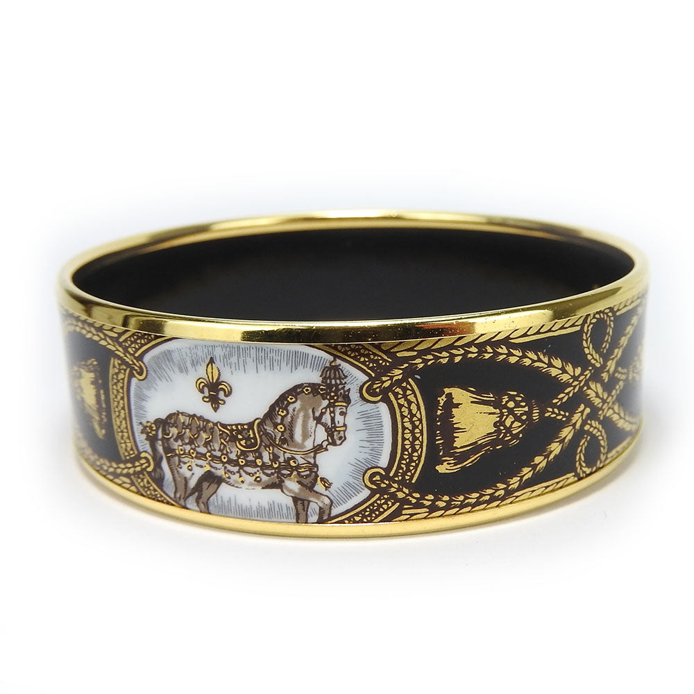HERMES bracelet Metal, Cloisonne multicolor Emilel GM Women  d
