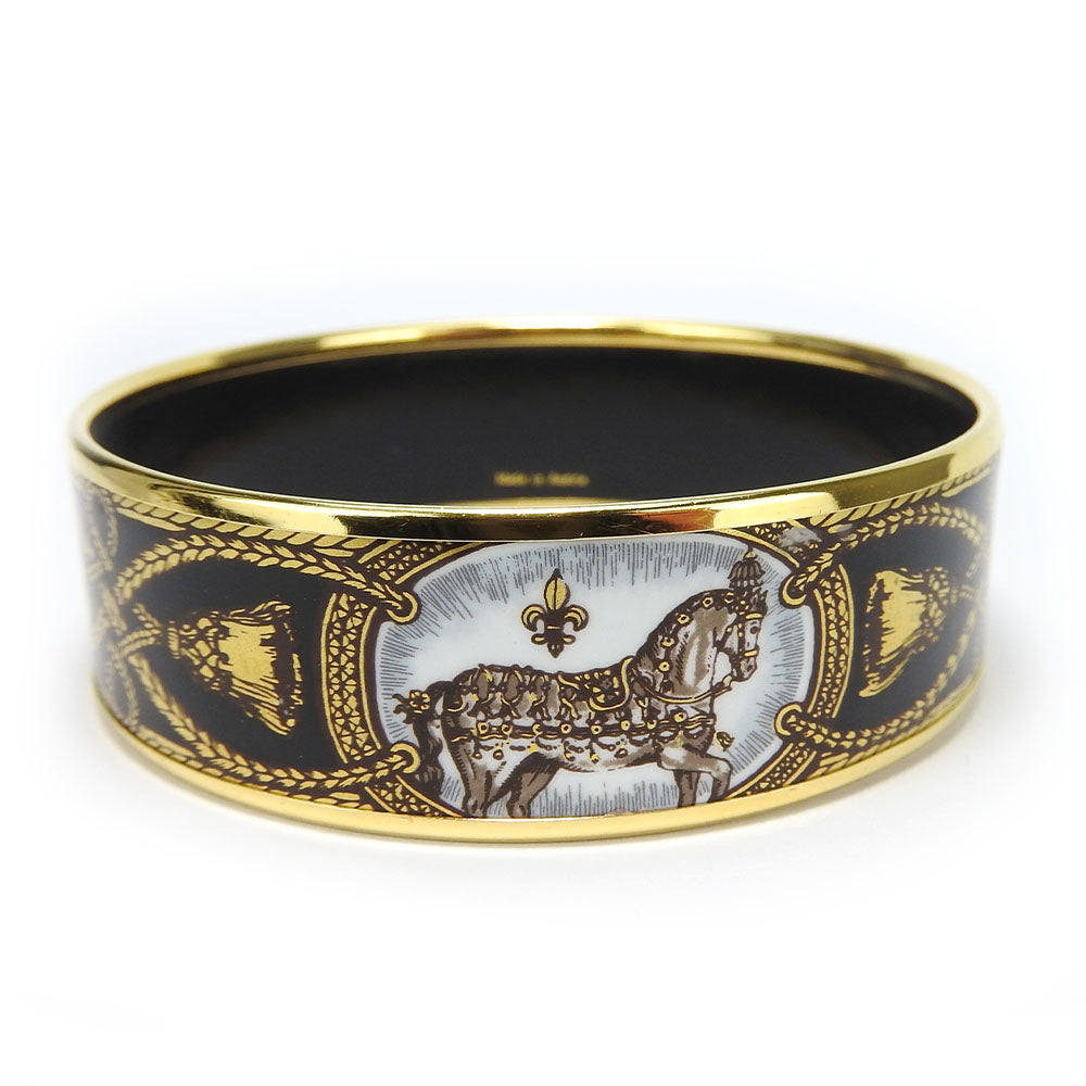 HERMES bracelet Metal, Cloisonne multicolor Emilel GM Women  d