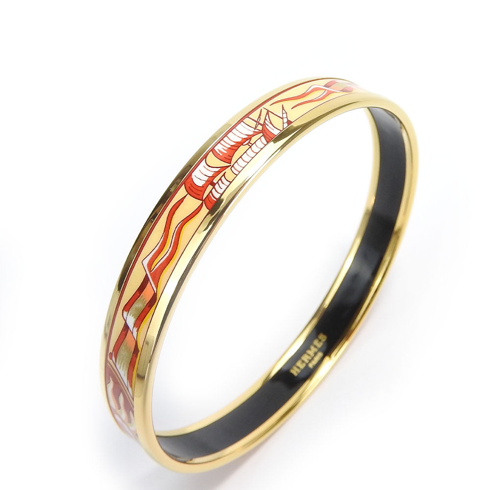 HERMES bracelet Metal, Cloisonne multicolor Emaille PM Women  d
