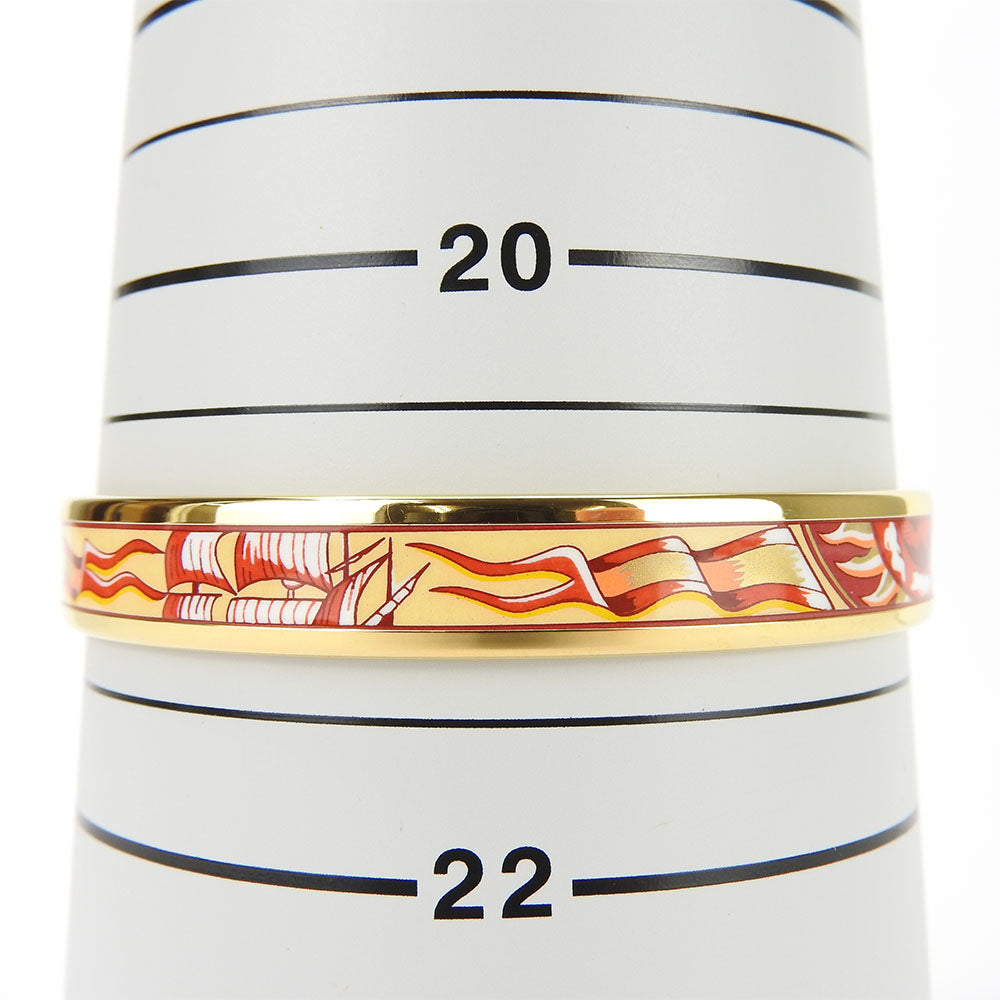 HERMES bracelet Metal, Cloisonne multicolor Emaille PM Women  d