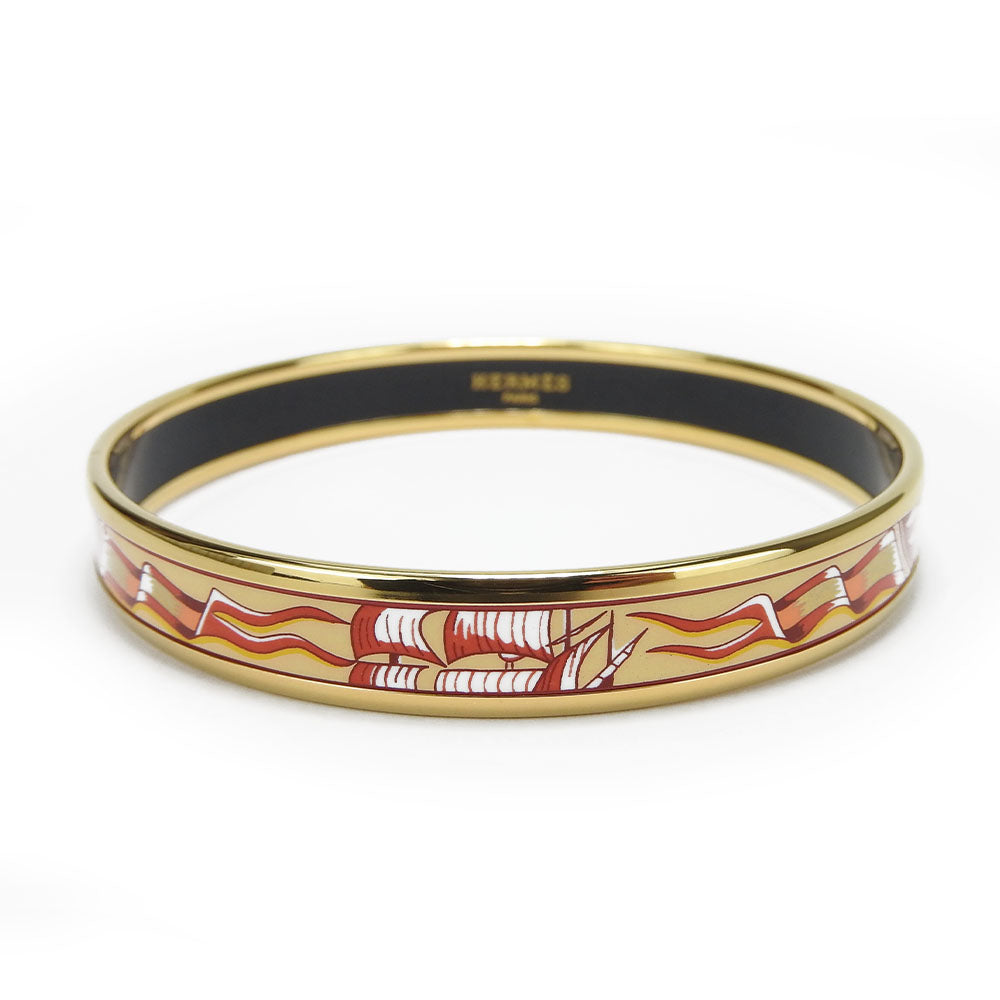 HERMES bracelet Metal, Cloisonne multicolor Emaille PM Women  d