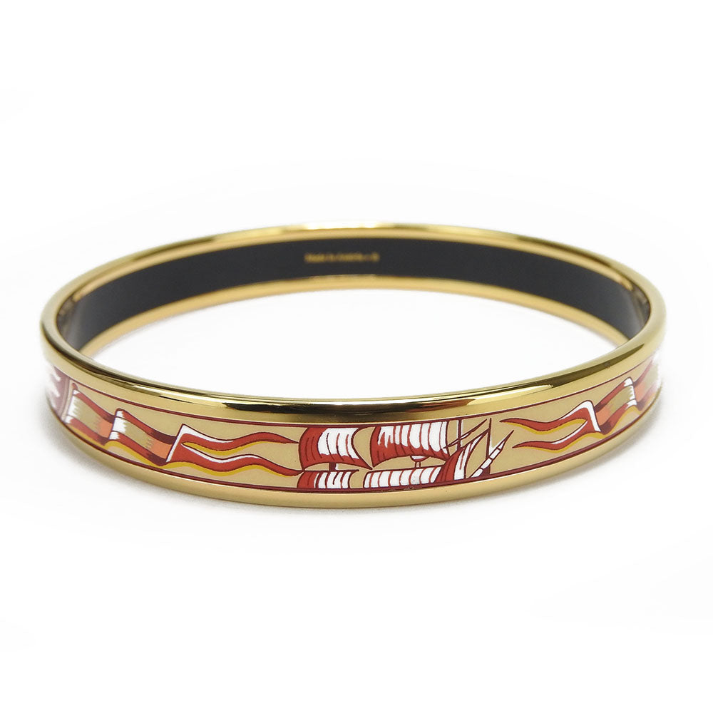 HERMES bracelet Metal, Cloisonne multicolor Emaille PM Women  d