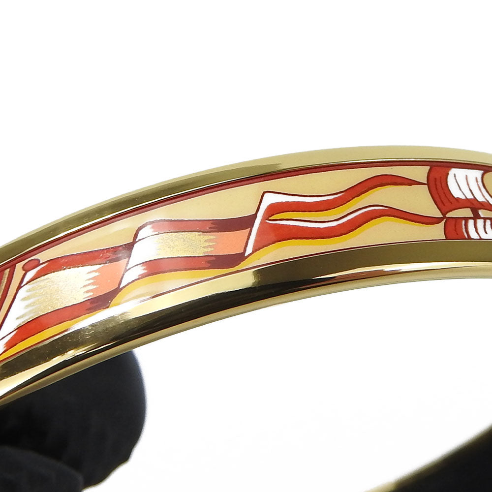 HERMES bracelet Metal, Cloisonne multicolor Emaille PM Women  d