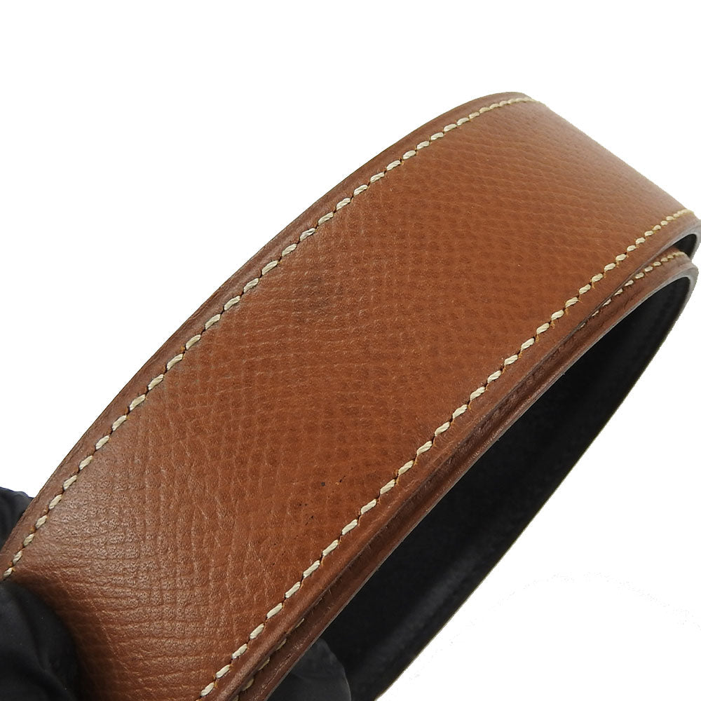 HERMES belt Courchevel , Box calf gold Constance Women  d