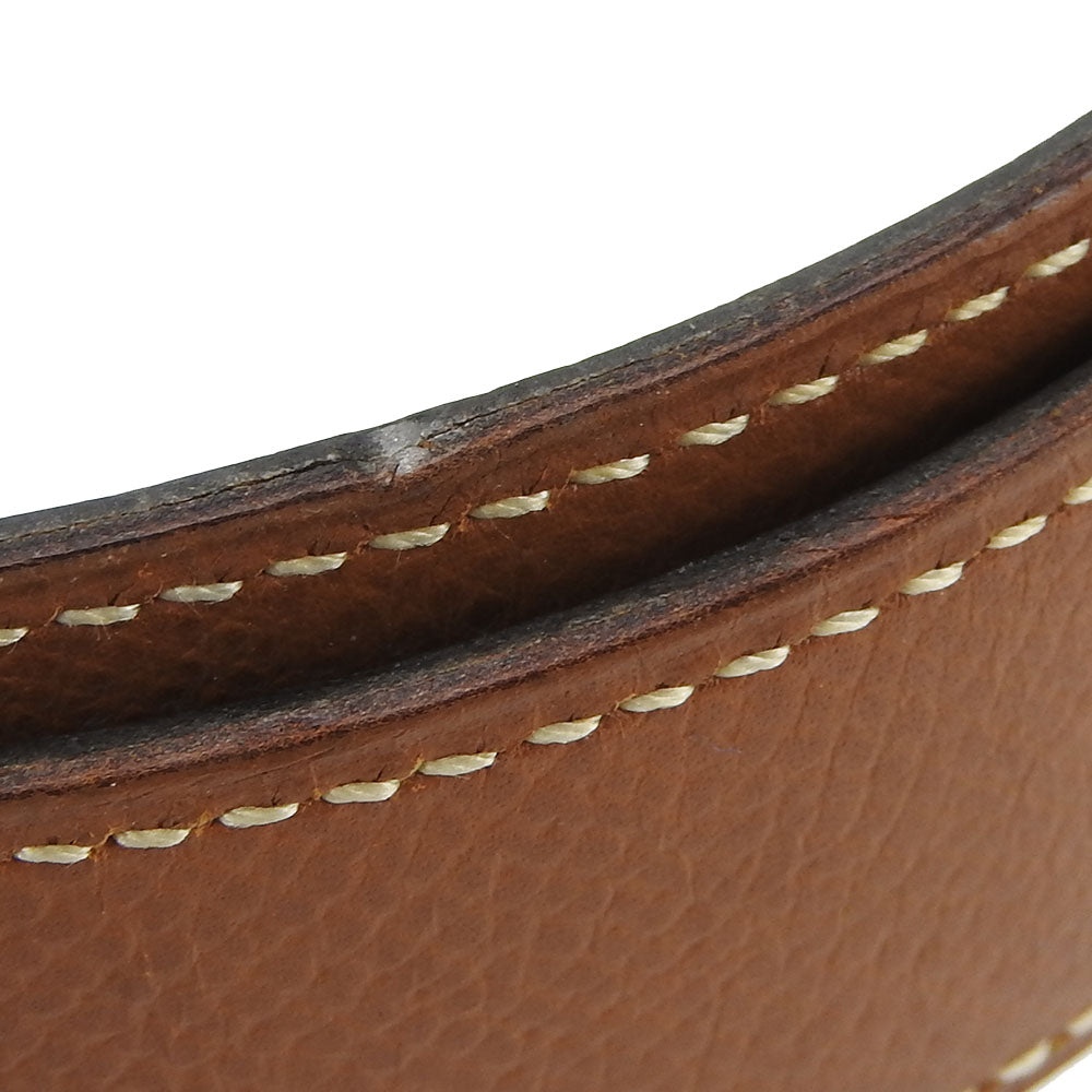 HERMES belt Courchevel , Box calf gold Constance Women  d
