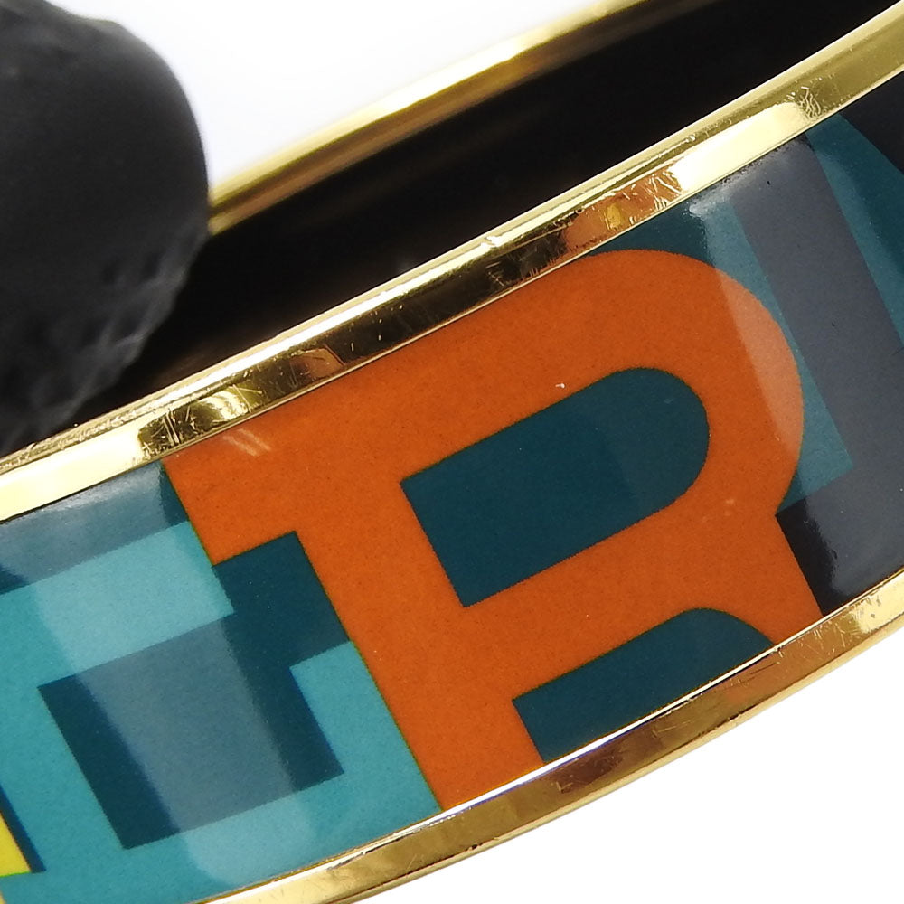 HERMES bracelet Enamel, Metal Green type Emile Women  d