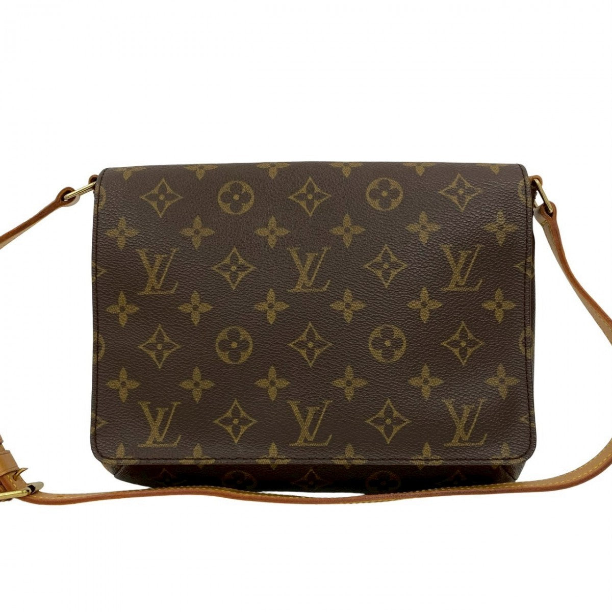 LOUIS VUITTON Shoulder Bag M51257 Leather, PVC Brown Monogram M tte Tango Women