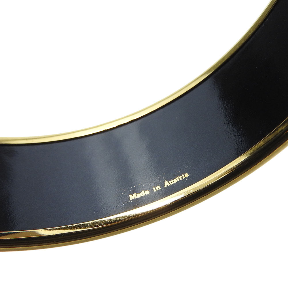 HERMES bracelet Metal, Enamel green Emilel GM Women  d