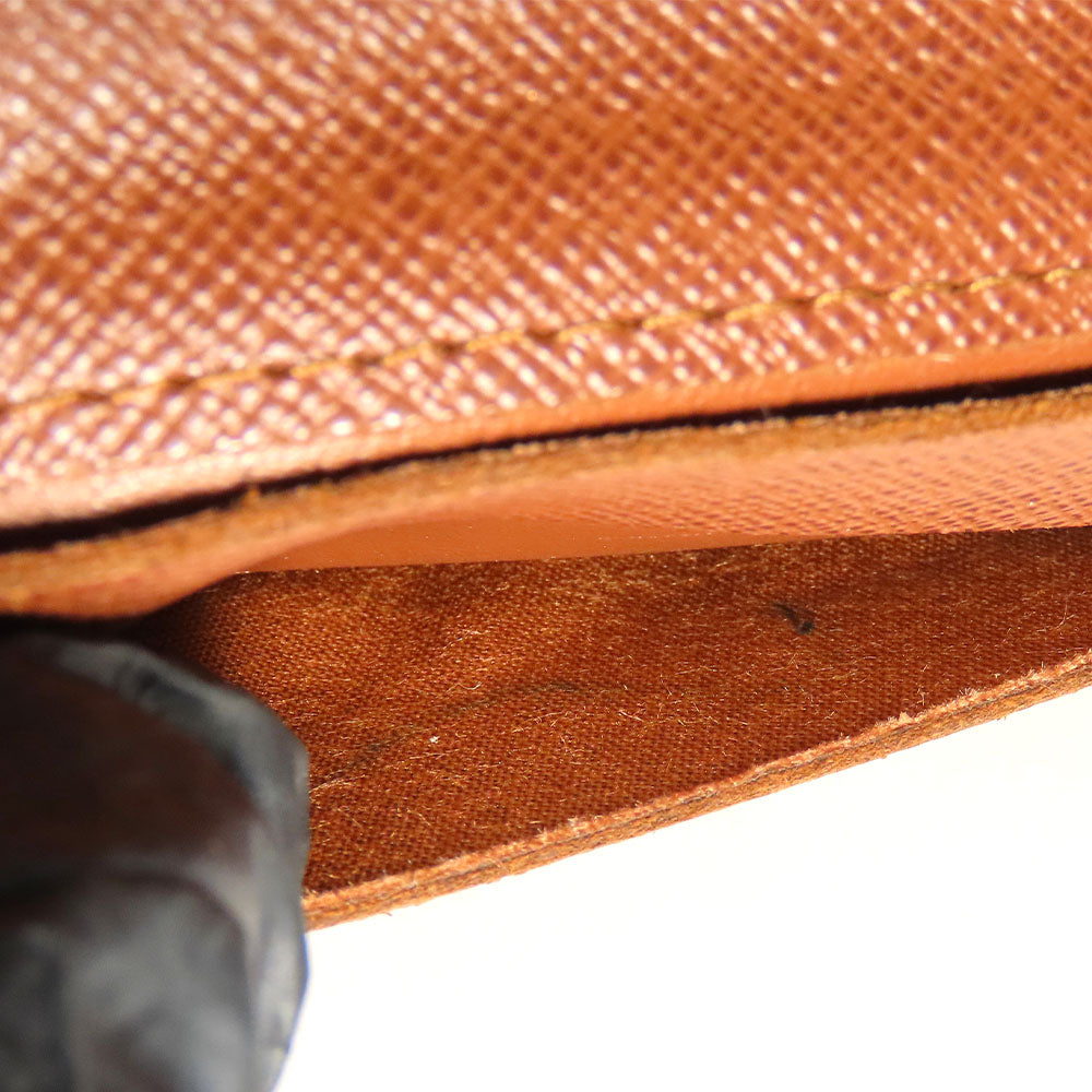 LOUIS VUITTON Bifold Wallet M61667 Monogram Brown Compact zip Women  d