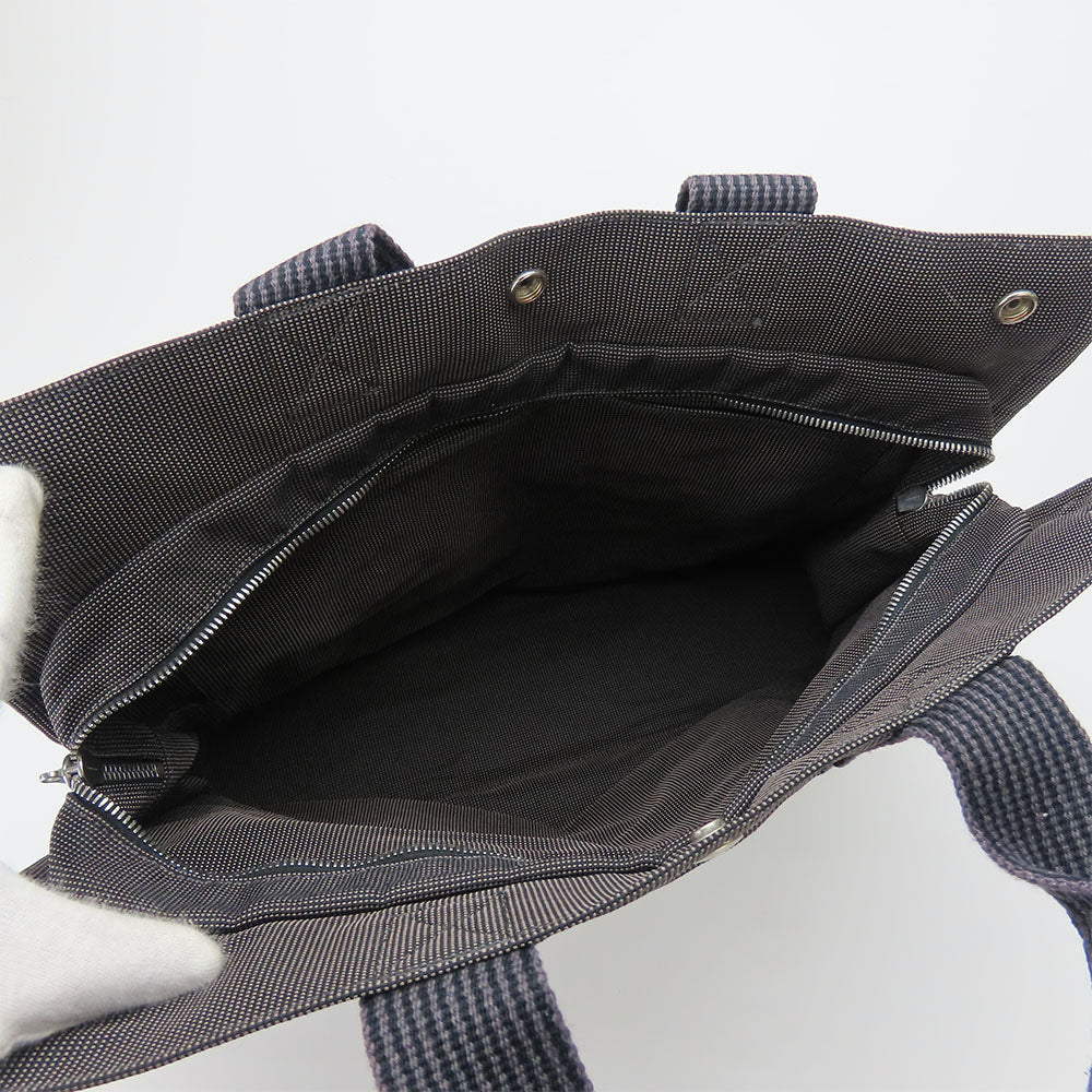 HERMES Tote Bag polyester gray Her Line unisex(Unisex)  d