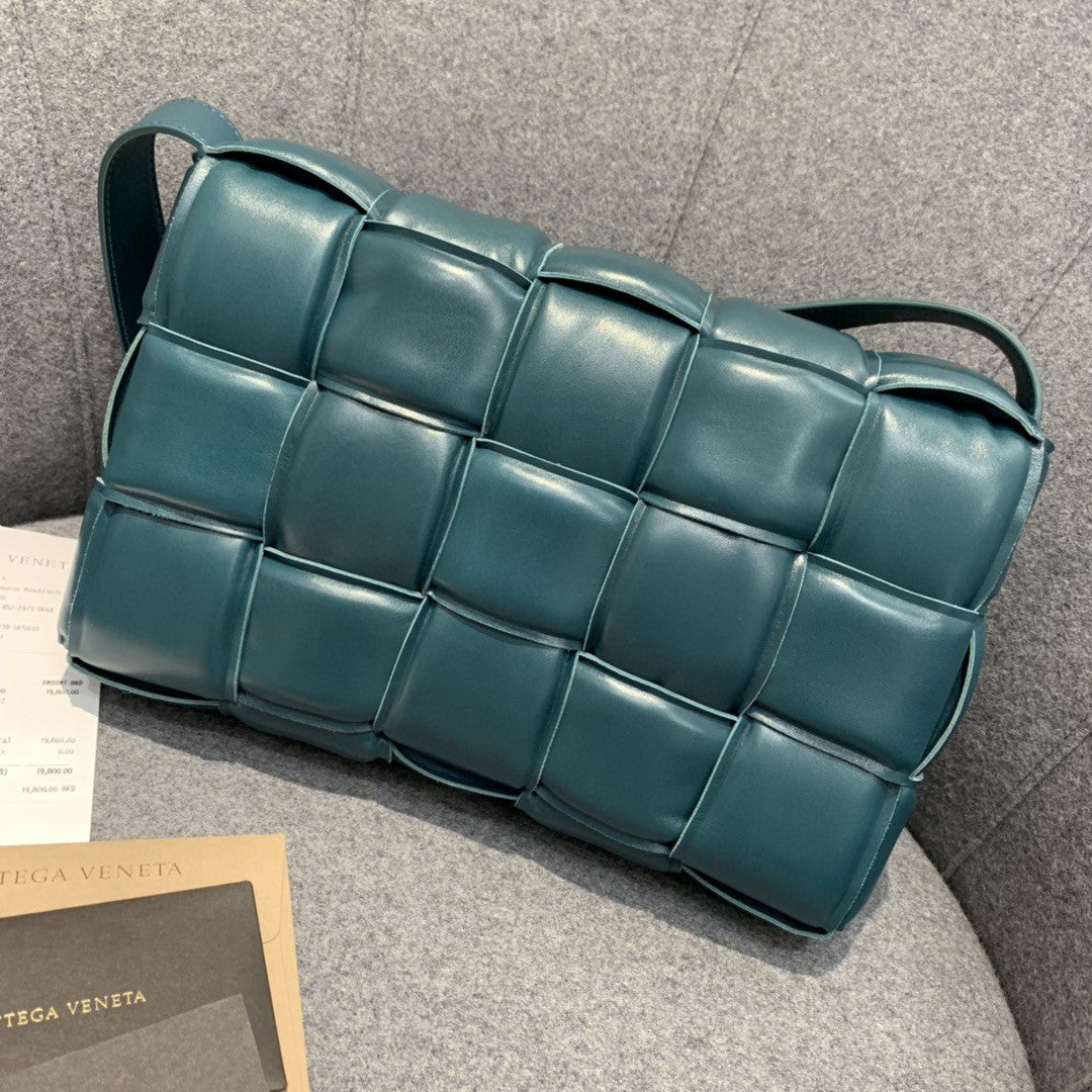 Top Quality Padded Cassette Bag For Women 10.2in/26cm In Blue 591970VCQR13118