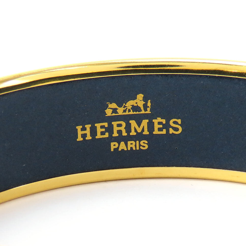 HERMES bracelet Metal, Enamel Red Emilel GM Women  d