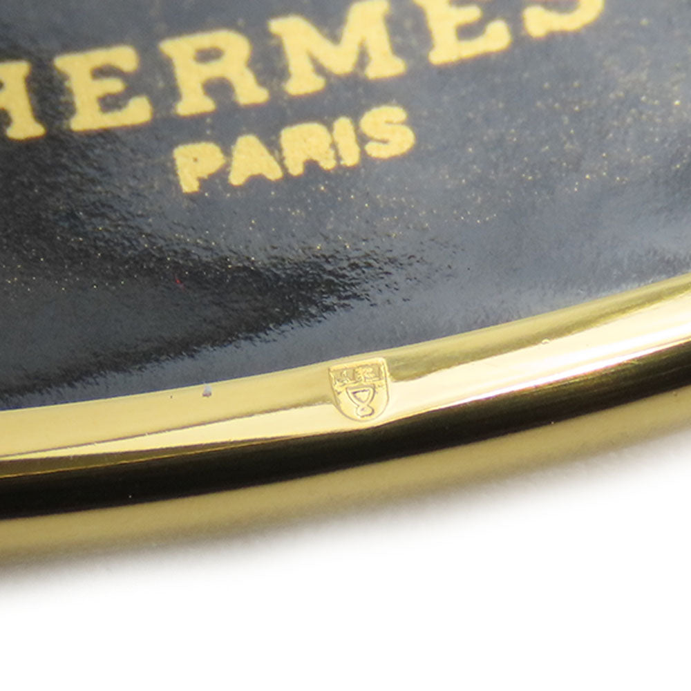 HERMES Bangle Metal, Enamel Red Emile Women  d