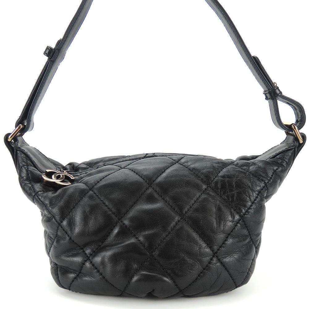 Chanel Matelasse Stitch Leather Shoulder Bag