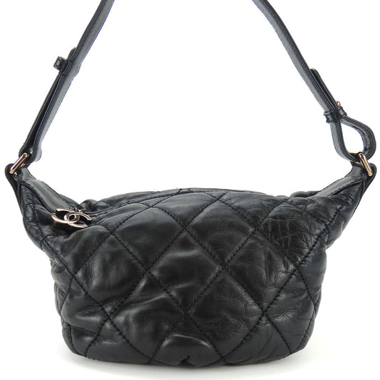 Chanel Matelasse Stitch Leather Shoulder Bag