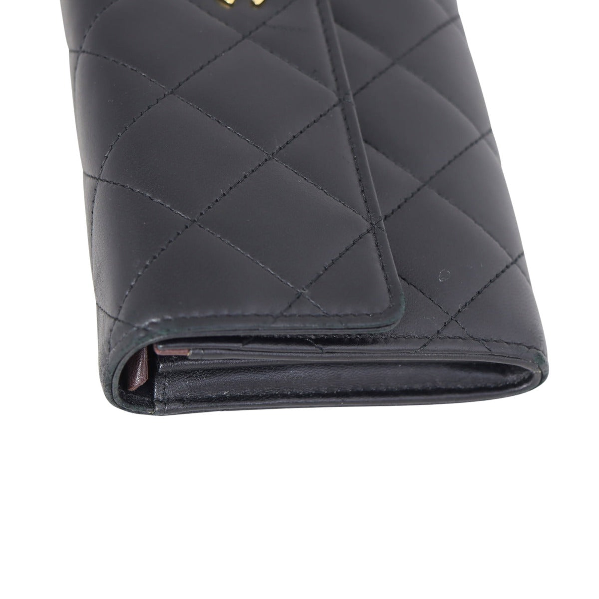 Chanel Classic Flap Long Wallet | Lambskin Gold Hardware
