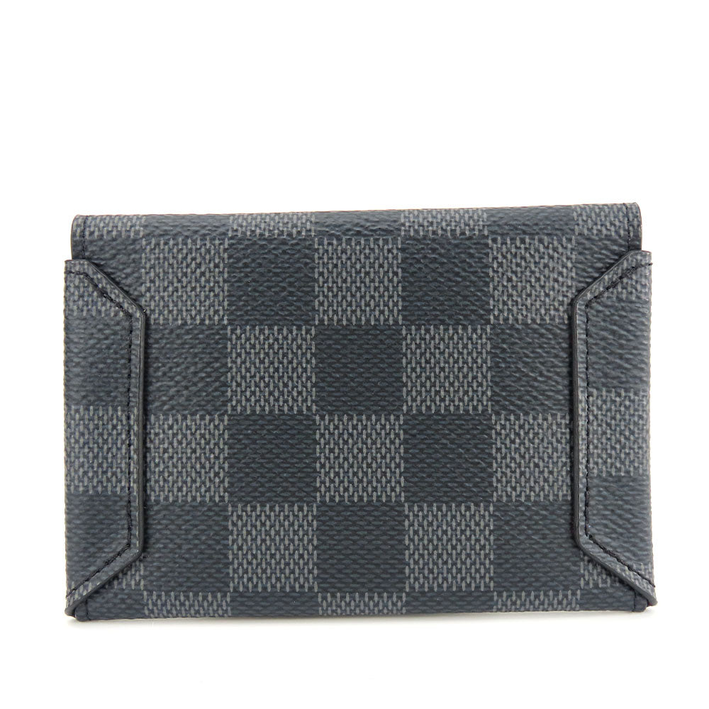 LOUIS VUITTON business bag N60255 Damier Grafitte black Alpha Triple Pouch unisex(Unisex)  d